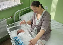 Младенец-богатырь весом 7 килограммов родился в Волгограде..webp