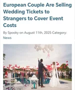 В Европе набирает популярность новый тренд - продажа билетов на собственную свадьбу..webp