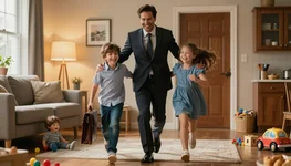 Папа всё время на работе.webp