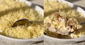Салат с шампиньонами - простой и вкусный..webp